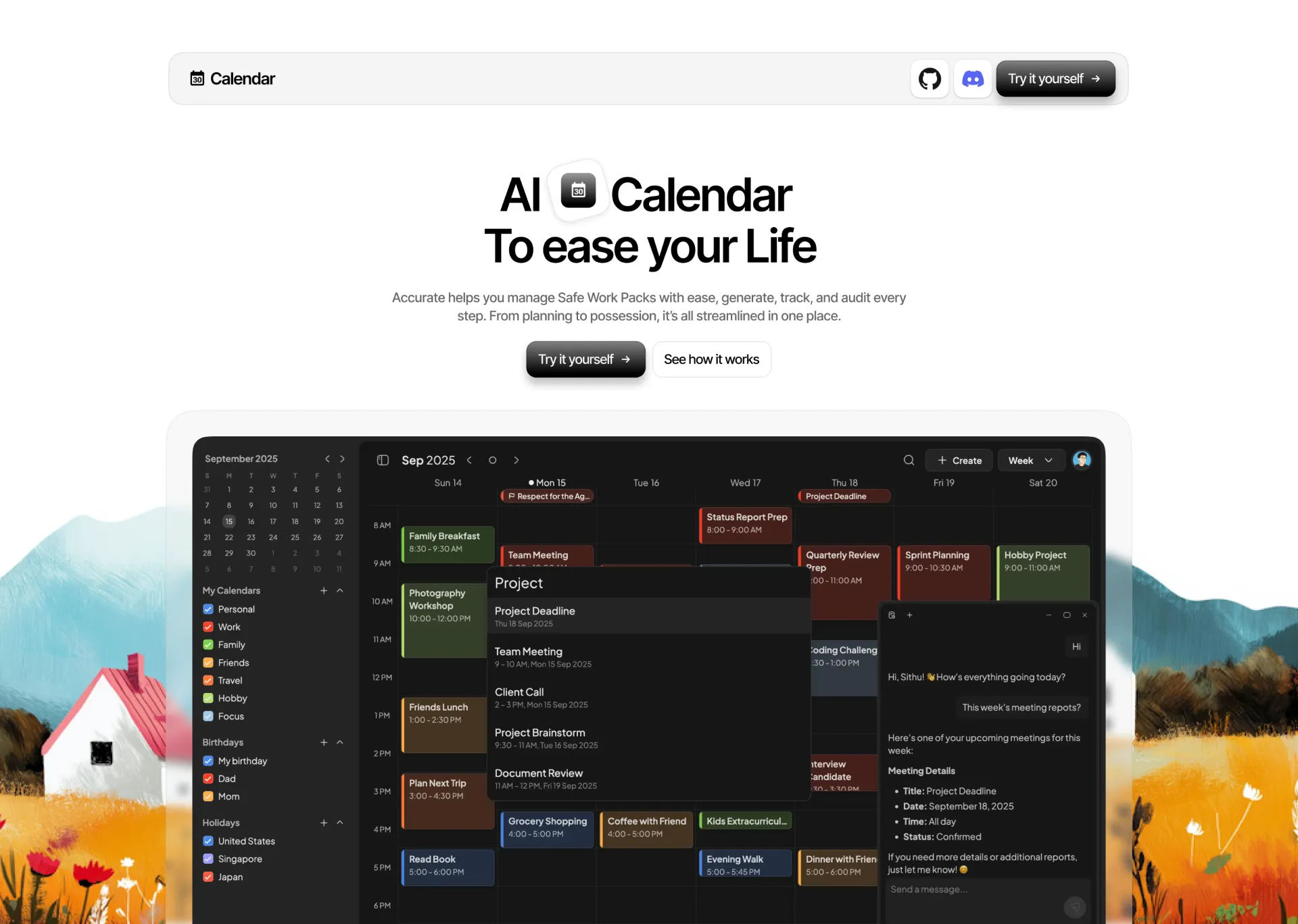 Product design work — interface shot 9 of 14
